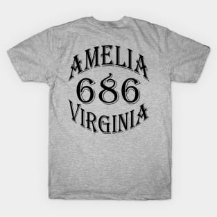 686 AMELIA VA (BLACK) T-Shirt